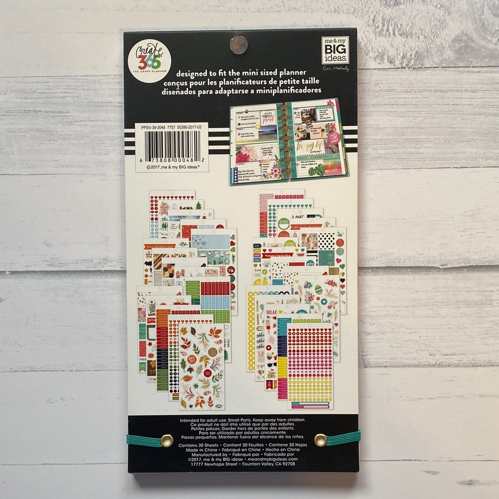 The Happy Planner Mini Sticker Bundle – 5 Booklets - Picture 12 of 16